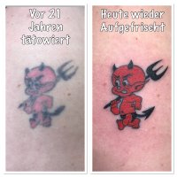 Tattoo Arten, Stile » Cover-Up